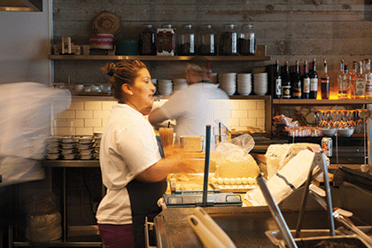 Many minimum wage restaurant workers are women and people of color.