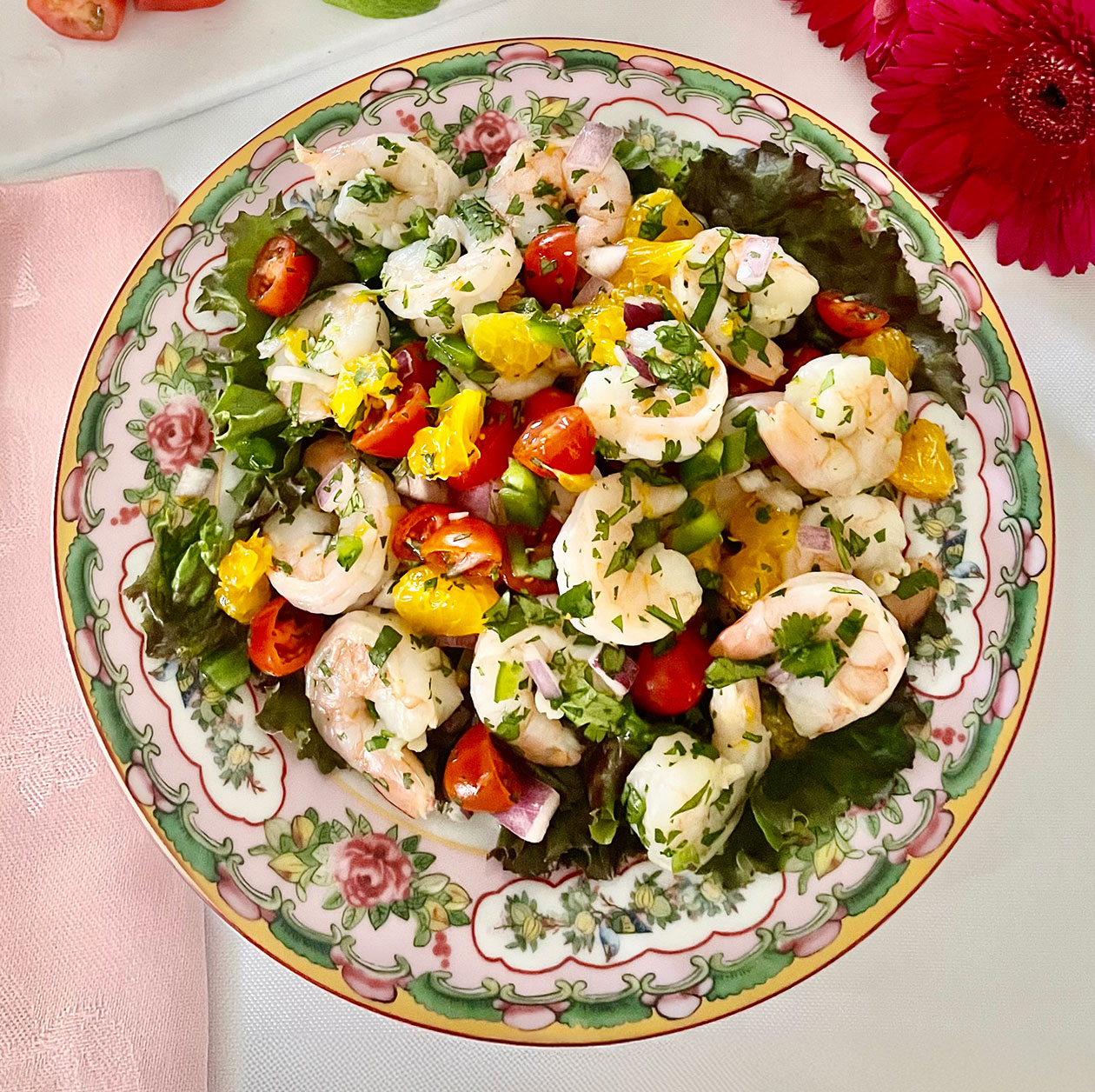 Shrimp and Oranges Ceviche | Edible East Bay