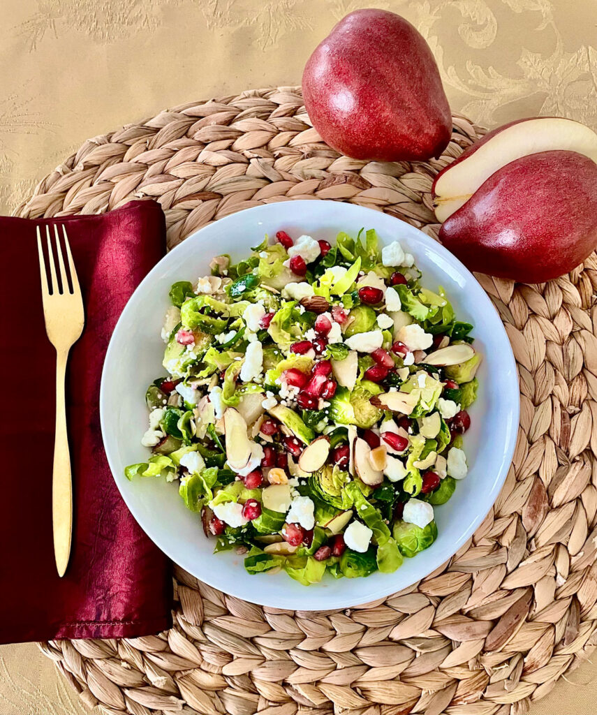 Shaved Brussels Sprouts Salad