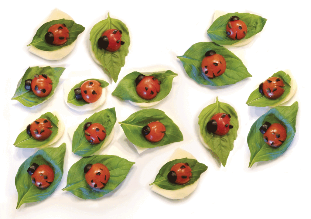 Ladybug Caprese